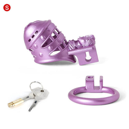 Sissy Lila mit Spitzen 3D-gedruckt Vagina-Optik Vaginal