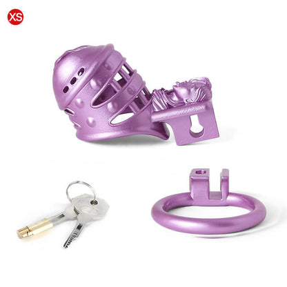 Sissy Lila mit Spitzen 3D-gedruckt Vagina-Optik Vaginal