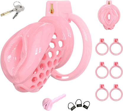 Sissy Silikon Keuschheitskäfig