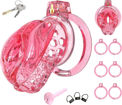 Sissy Silikon Keuschheitskäfig