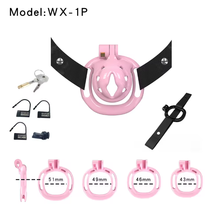 Sissy Käfig mit Wearable Keuschheitskäfig