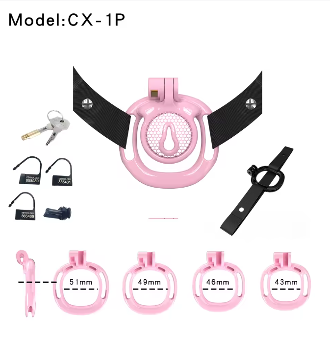 Sissy Käfig mit Wearable Keuschheitskäfig