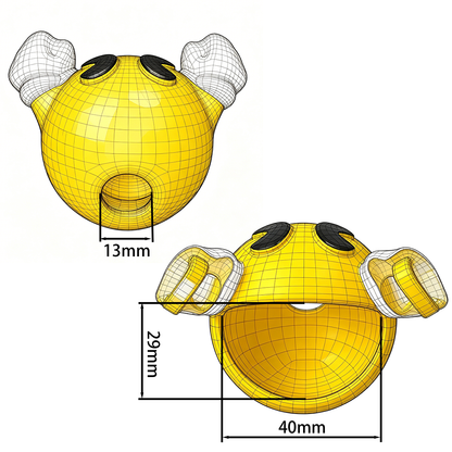 Kleine Pac-Man Keuschheitskäfig