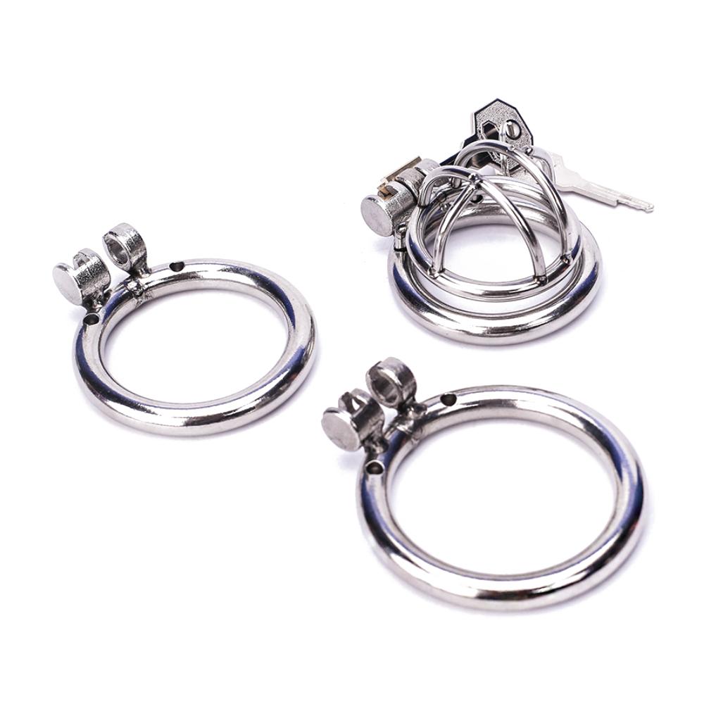 Keuschheitsgerät 1,10–2,04 Zoll mit 3 Ringen