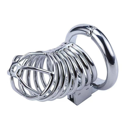 Snake Shaped Metal Cock Cage  2