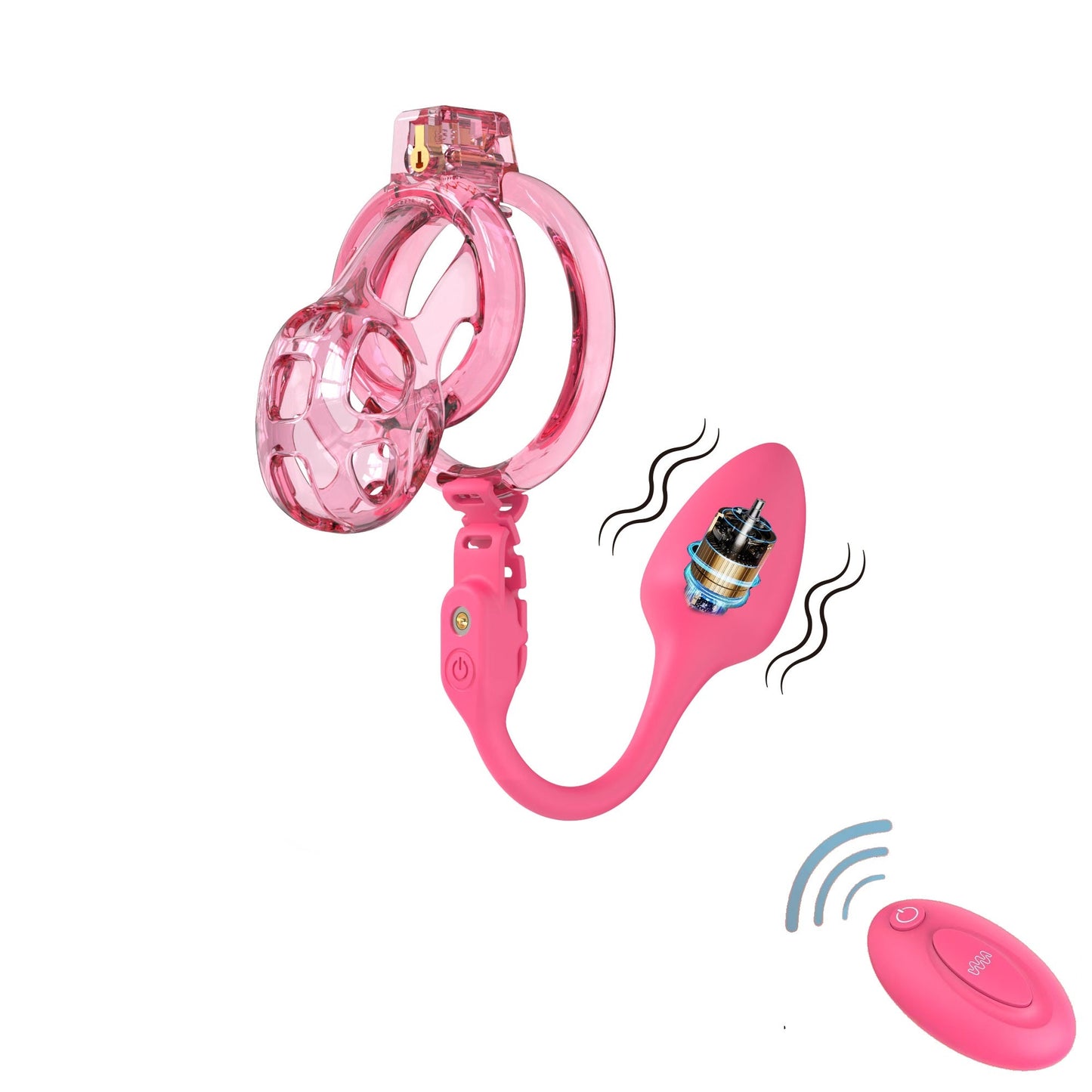 Weich Cobra Keuschheitsgerät mit Controlled Analplug