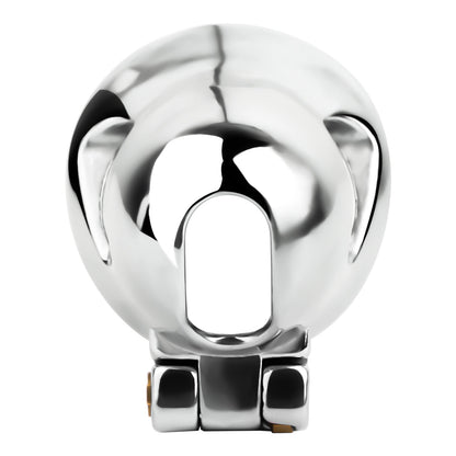 Stainless Steel Ringless Chastity Cage - 5