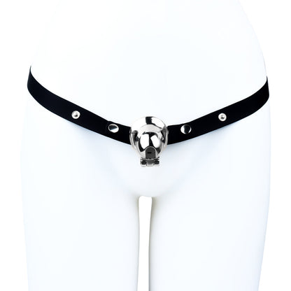 Stainless Steel Ringless Chastity Cage - 8