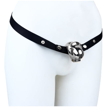Stainless Steel Ringless Chastity Cage - 3
