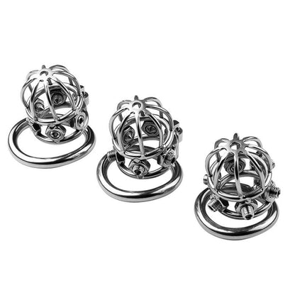 Edelstahl Rivet Bondage Keuschheitskäfig