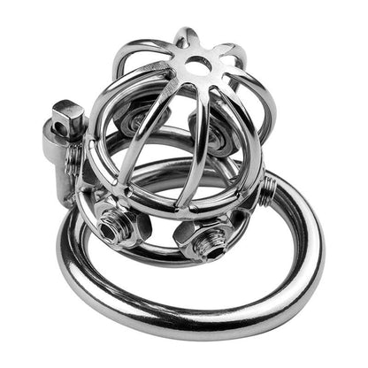 Edelstahl Rivet Bondage Keuschheitskäfig