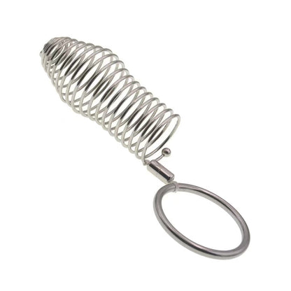 Edelstahl Threaded Penis Hülle mit Ring