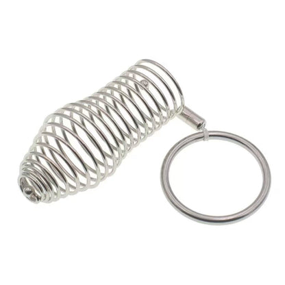 Edelstahl Threaded Penis Hülle mit Ring