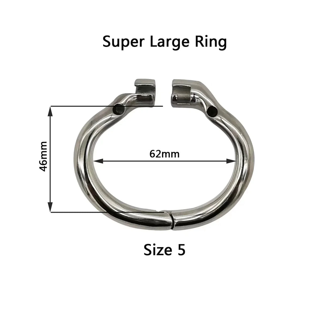 CC33 Edelstahl Super Kleines Cock Cage