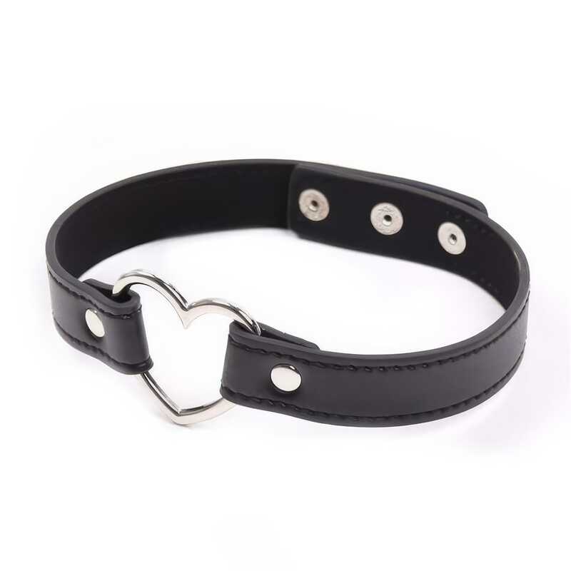 BDSM Halsband mit Herz