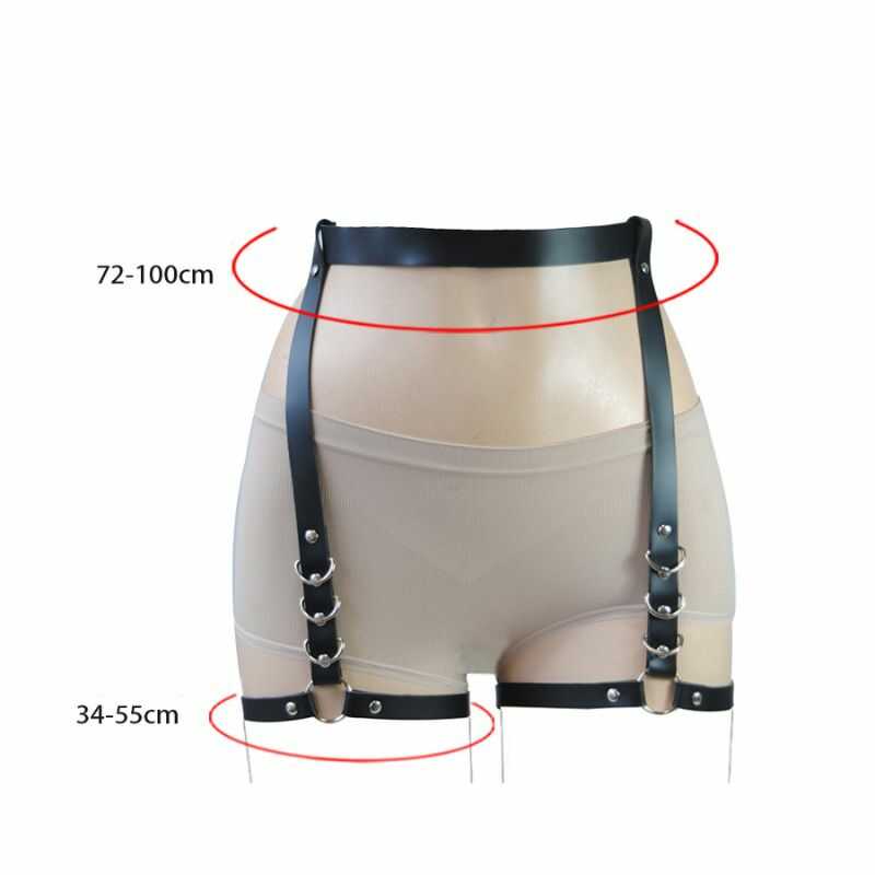 Damen BDSM harness gürtel