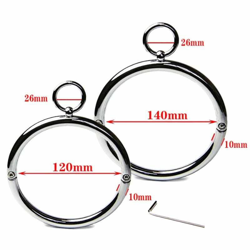 Halsband bdsm rund und metall