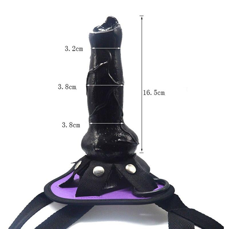 Wolfumschnalldildo