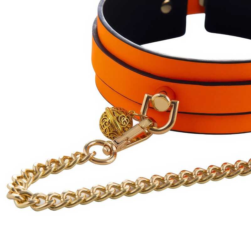 Phosphoreszierendes Leinen halsband BDSM