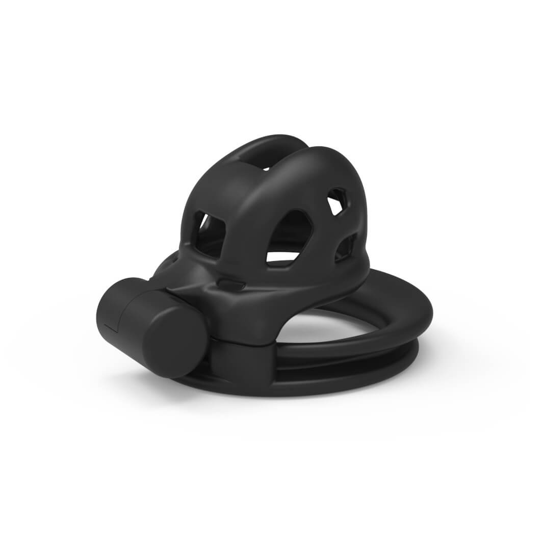 Super-Mini Mamba Keuschheitskäfig Set 1.81 Zoll lang
