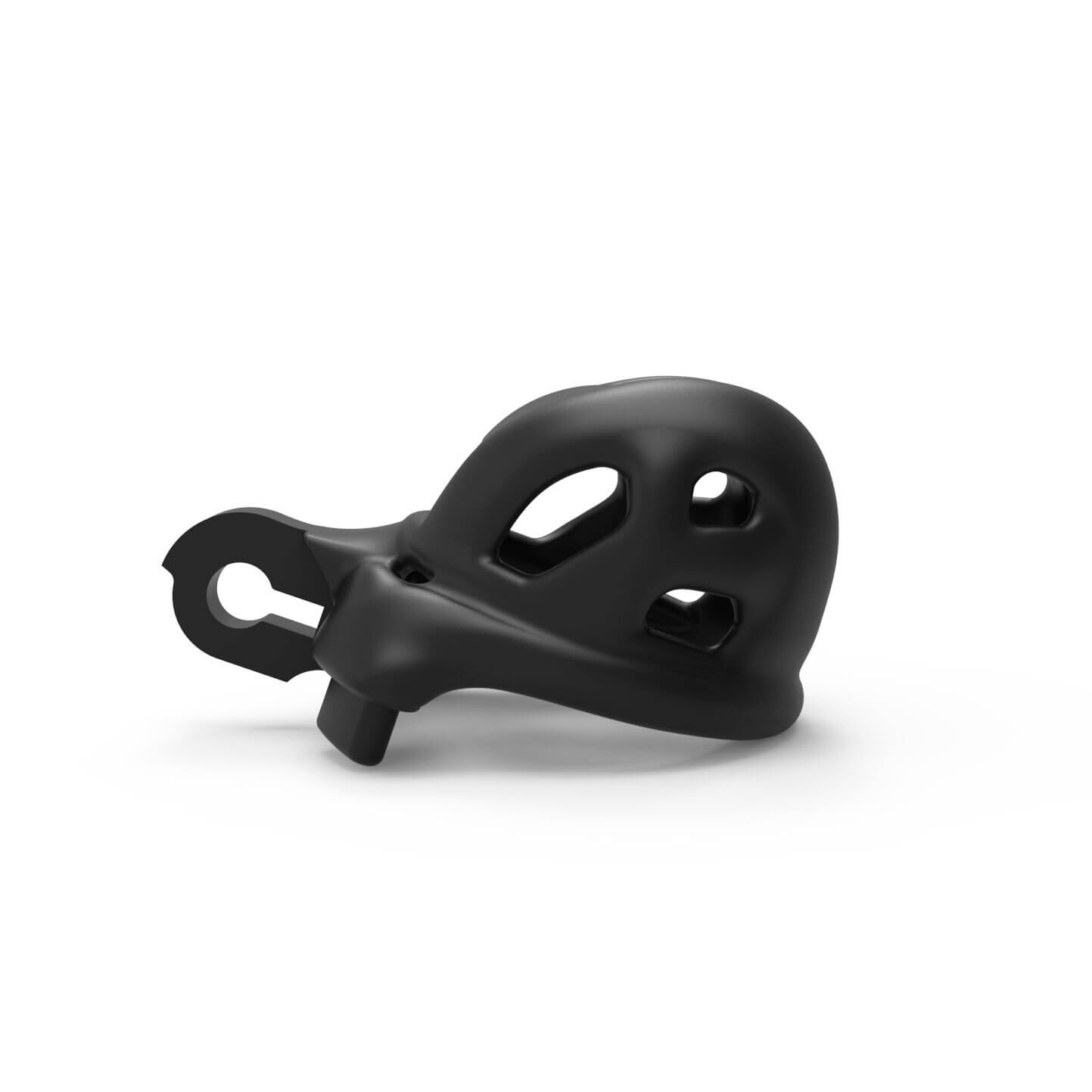 Super-Mini Mamba Keuschheitskäfig Set 1.81 Zoll lang