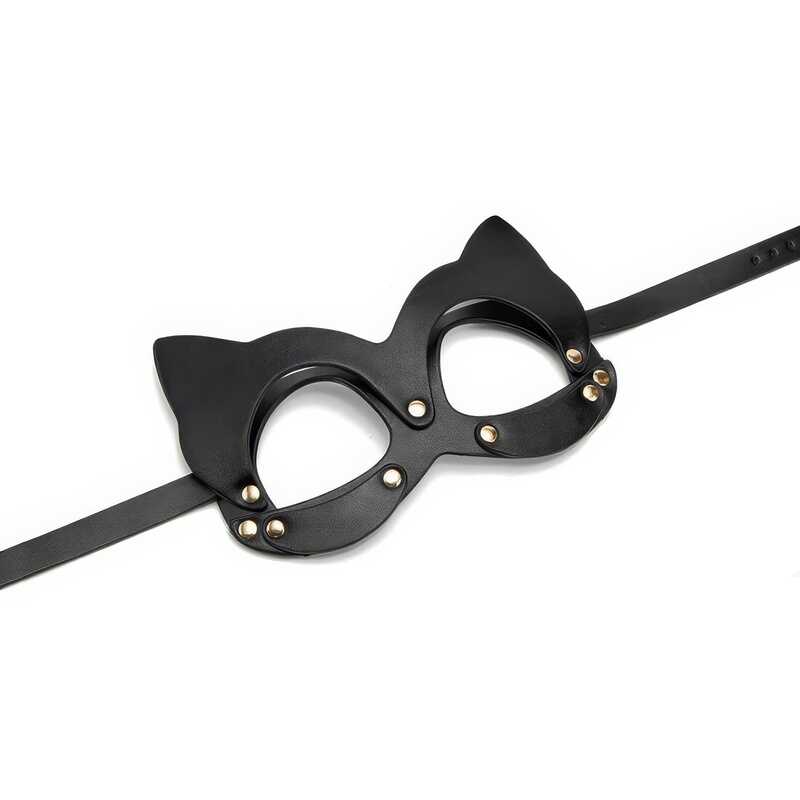Schwarze Luxusbdsmmaske BDSM