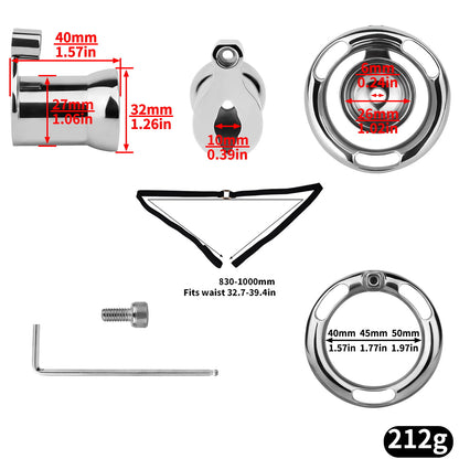 WrenchLock Negative Chastity Cage - 10