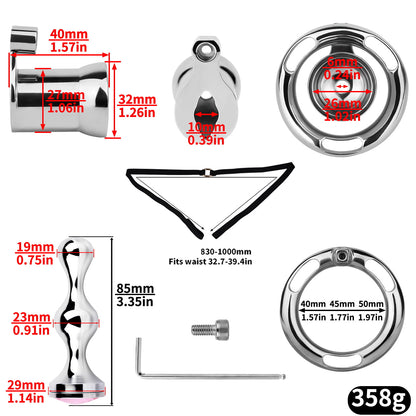 WrenchLock Negative Chastity Cage - 14