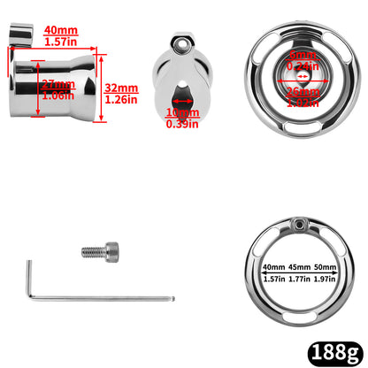 WrenchLock Negative Chastity Cage - 5