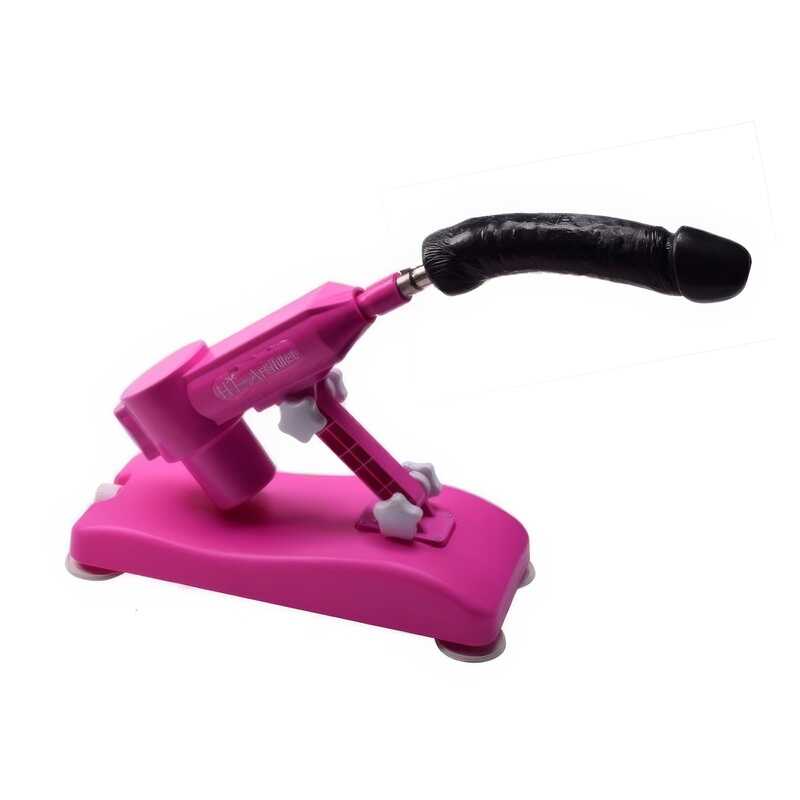 Rosa Fickmaschine Mit 8 Dildos