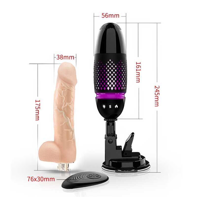 Fickmaschine Teleskopdildo