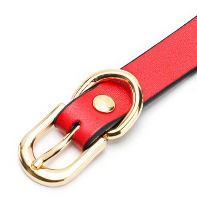 Rote Luxusbdsmmaske