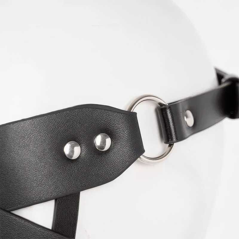 Lederstirnbandmaske BDSM