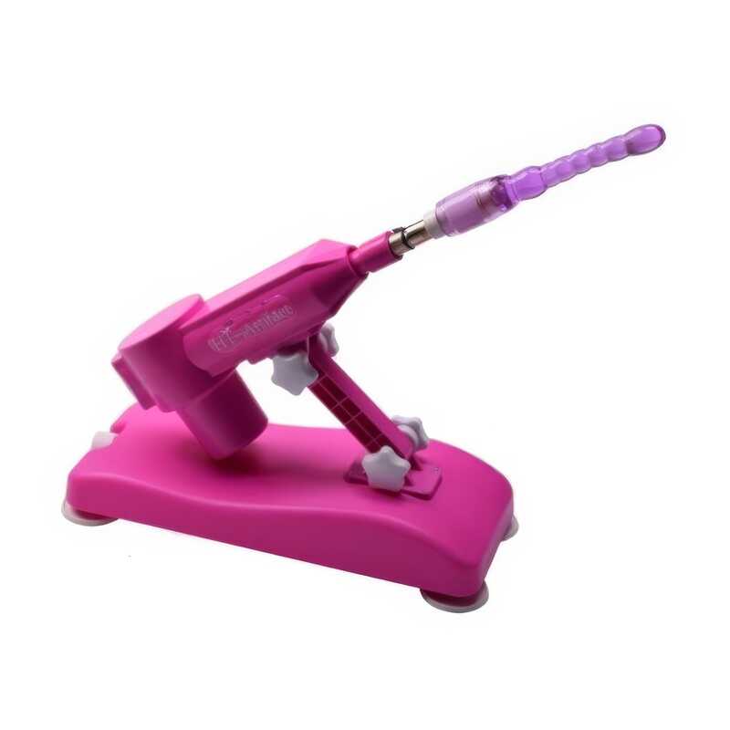 Rosa Fickmaschine Mit 8 Dildos