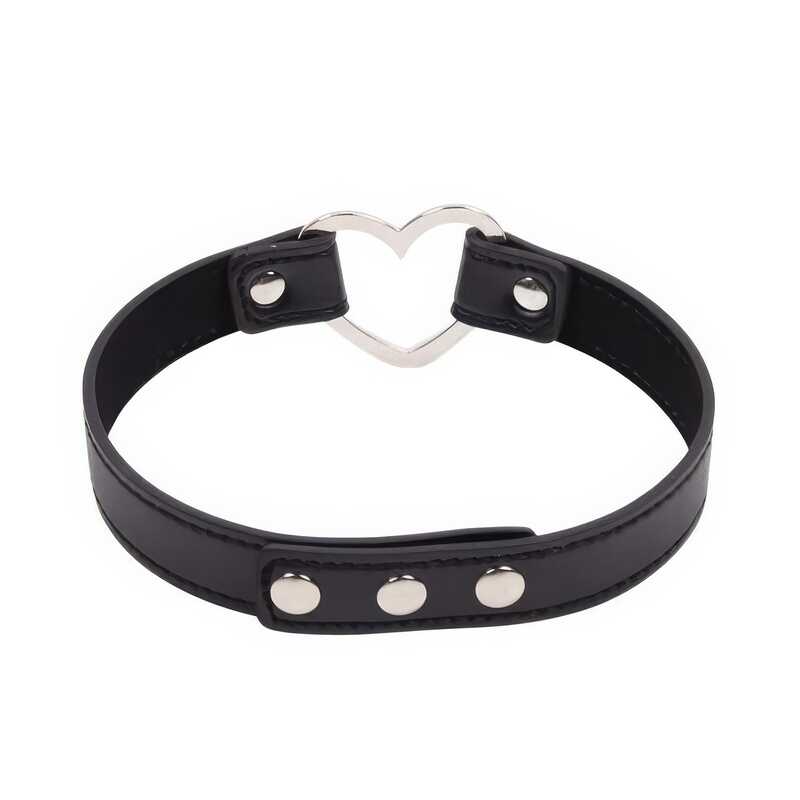 BDSM Halsband mit Herz