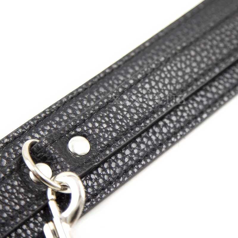 Leder bdsm leine halsband