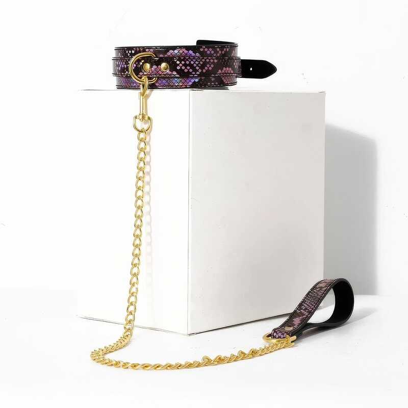 Schlangen leine Halsband BDSM