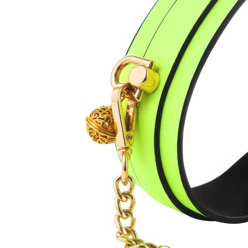 Phosphoreszierendes Leinen halsband BDSM
